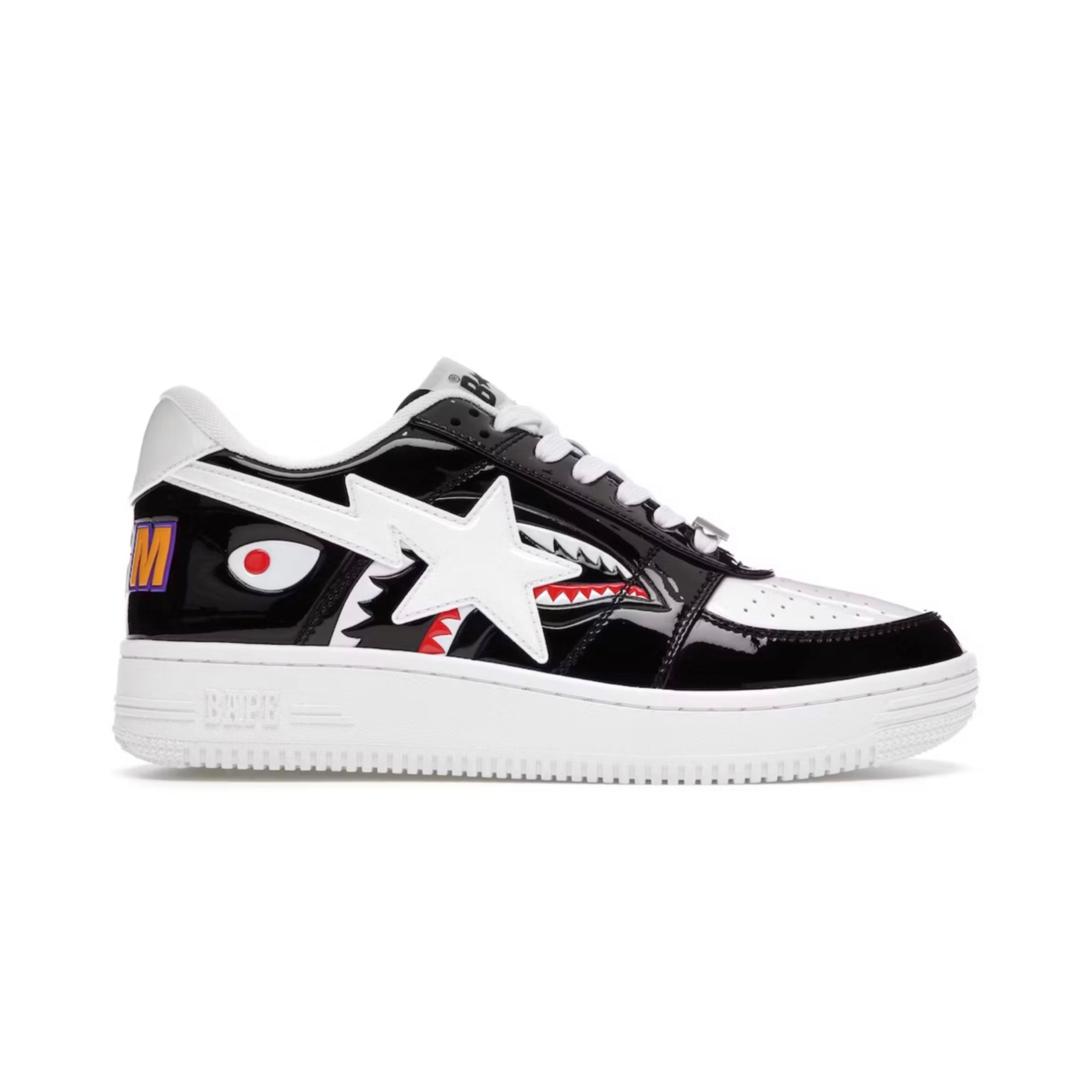 A BATHING APE BAPE STA LOW ‘Block Shark Black’